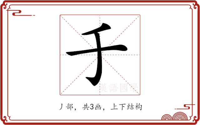 𠂌的部首图片