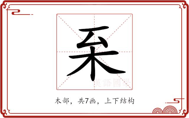 𣏏的部首图片