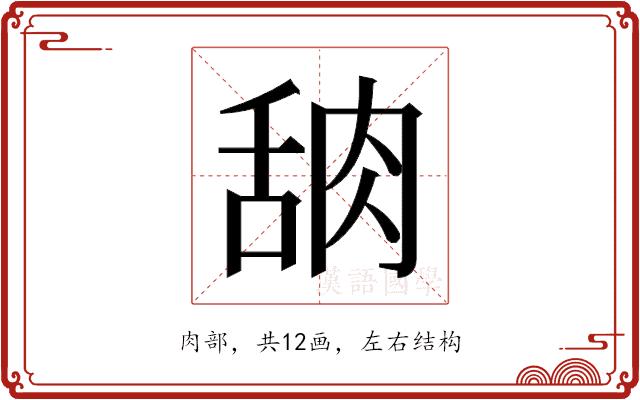 𬚸的部首图片