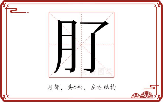 𭨥的部首图片