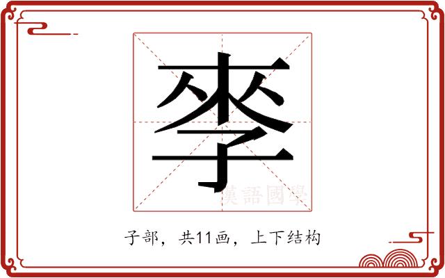 𰌩的部首图片