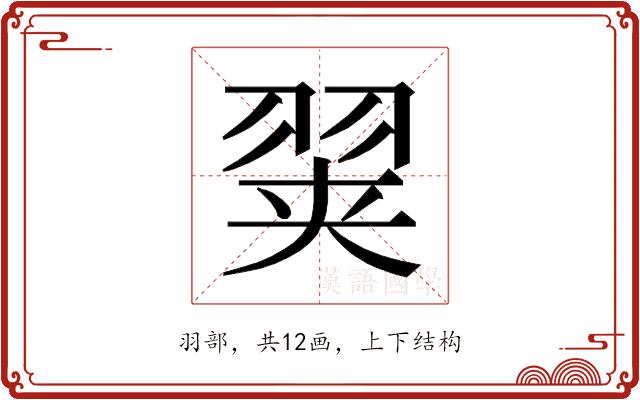 𰭢的部首图片