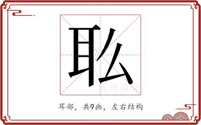 𰭳的部首图片