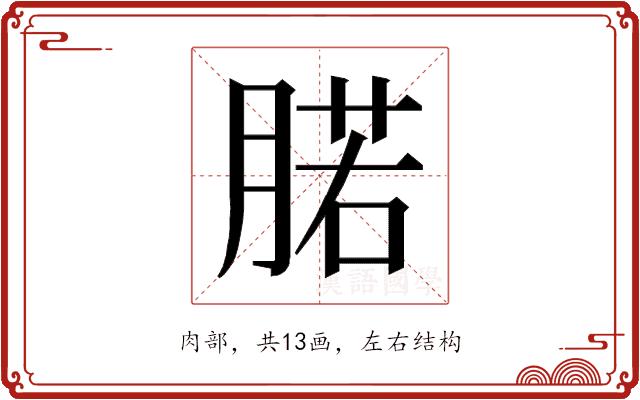 𰮷的部首图片